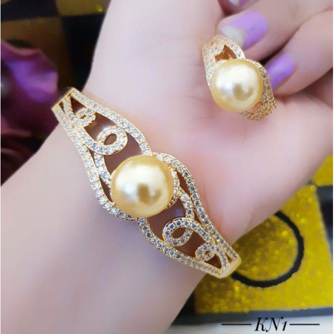 Set Perhiasan Gelang dan Cincin G826