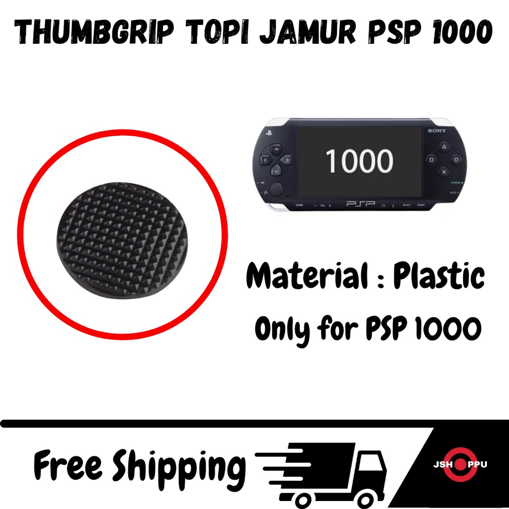 Topi Jamur Tombol Analog PSP 1000 Joystick Cover Karet Thumbs Grip PSP Seri 1000 Fat