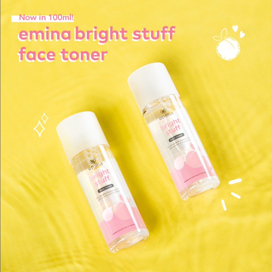 PROMO (BISA COD) Emina Bright Stuff Face Toner 100 ml