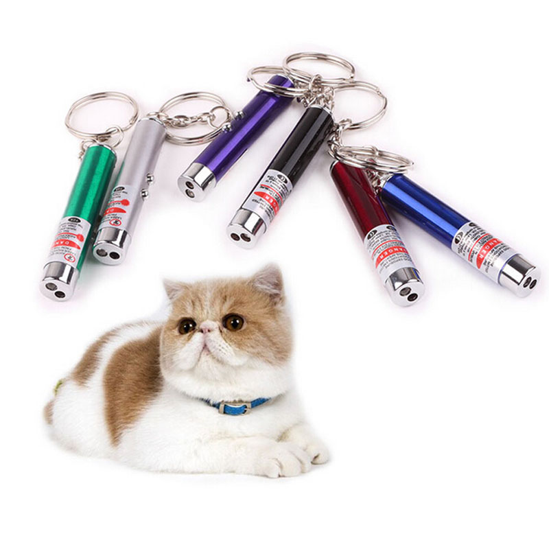 Pen Laser Pointer Warna Merah Untuk Mainan Kucing