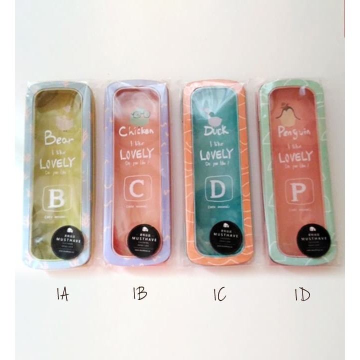 

Tempat Pensil Kaleng / Pencil Case Fancy - Lovely Animal Murah