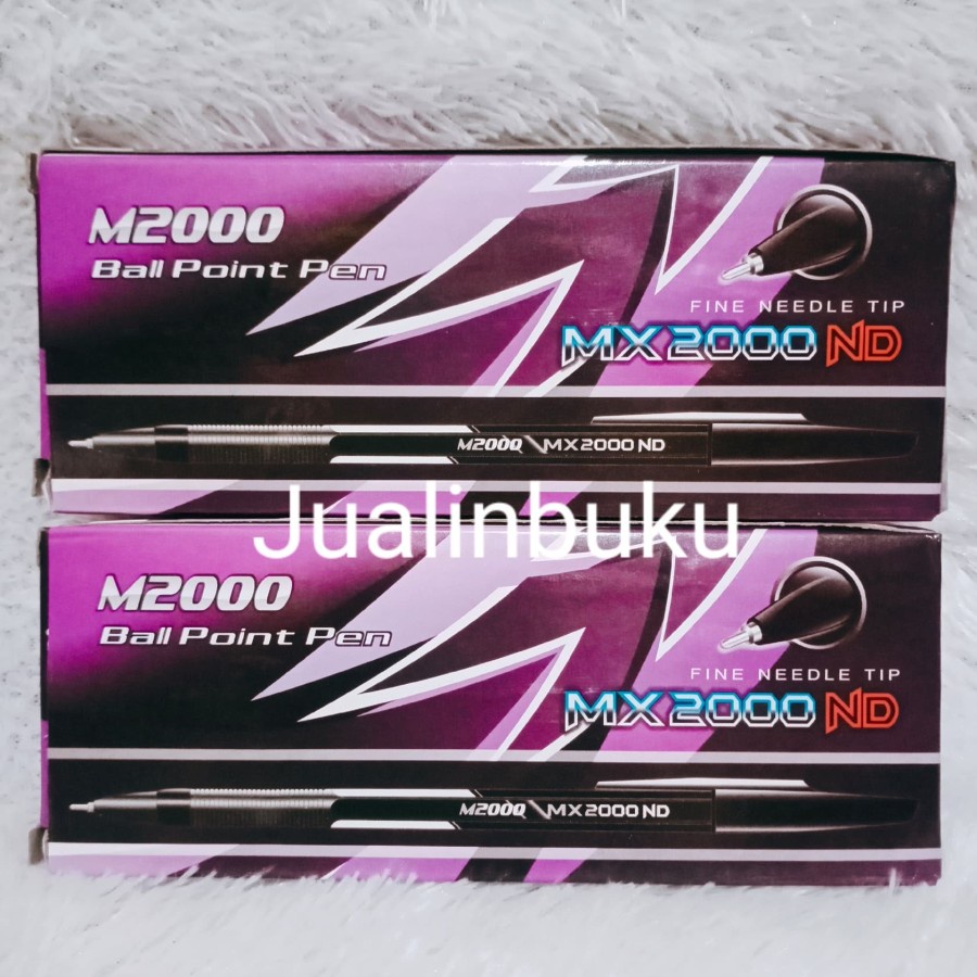 

Pulpen Ball Point Pen MX 2000 ND Isi 12 Pcs