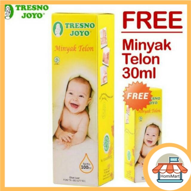 homimart I TRESNOJOYO Tresno Joyo Telon 100ml Free Telon 30ml