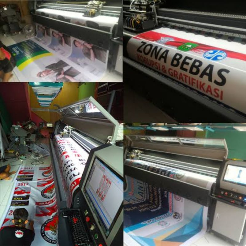 spanduk bahan flexi ukuran per meter