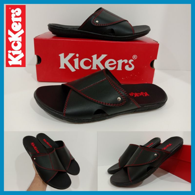 SANDAL PRIA KICKERS SELOP COWOK PROMO / SANDAL SELOP LEBARAN FORMAL DAN CASUAL / SANDAL LAKI-LAKI