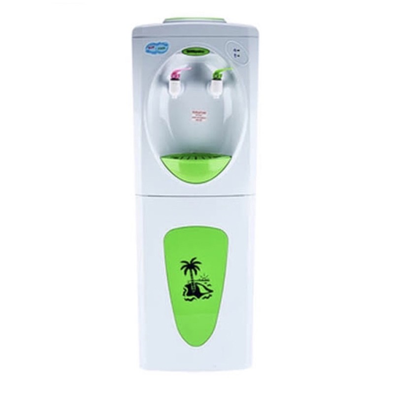 MIYAKO DISPENSER GALON ATAS WD 389HC / WATER DISPENSER / DISPENSER BERDIRI (GALON ATAS) - HIJAU