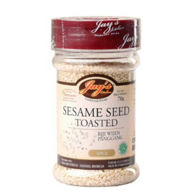 

Jay's Sesame Seed Toasted / Biji Wijen Panggang / Jays / Jay's 70gr