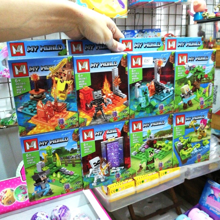 Hot Sale Lego Minecraft - Lego My World - Minecraft - Mainan Anak Minecraft Terlaris