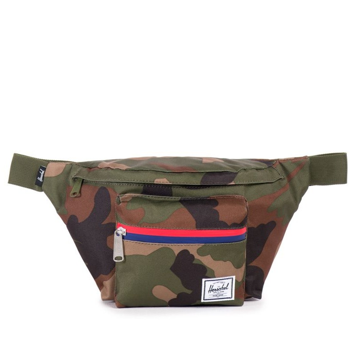 (100% ORIGINAL) HERSCHEL SEVENTEEN HIP PACK CAMO WAIST BAG ARMY TAS WAISTBAG PRIA SELEMPANG SLING