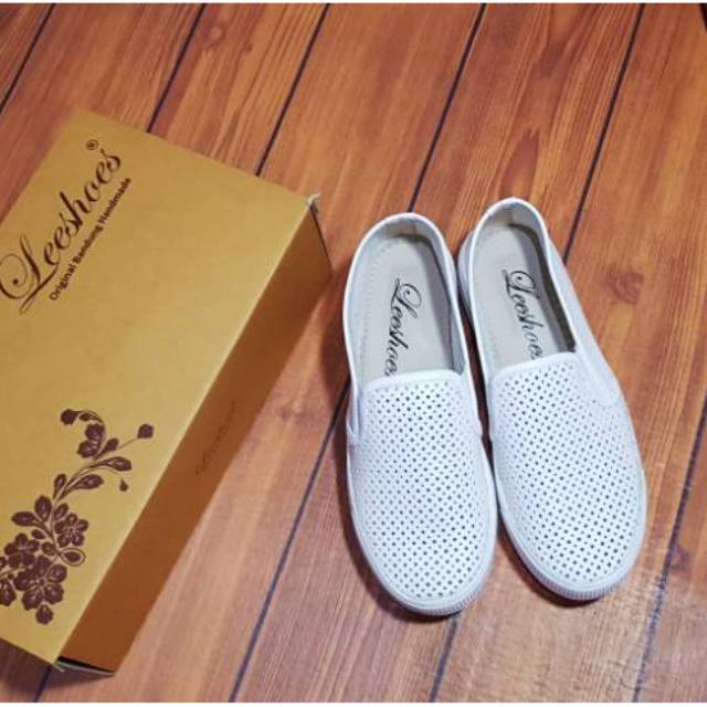 FREE kaoskaki, slipon leeshoes KODE AL. sepatu wanita original
