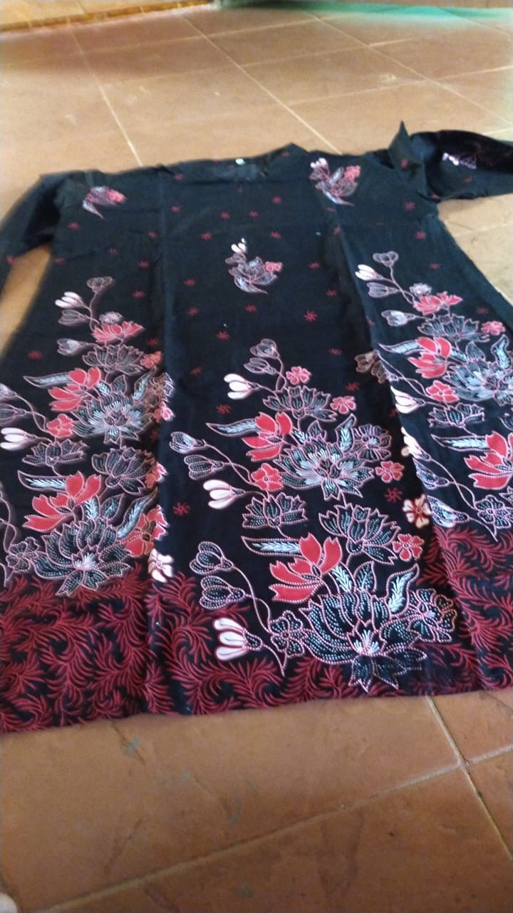 Promo 7.7  Tunik Batik M L Xl Xxl