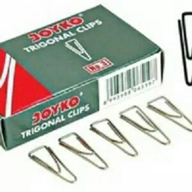 

Klip Kertas Trigonal Clips Joyko no.3