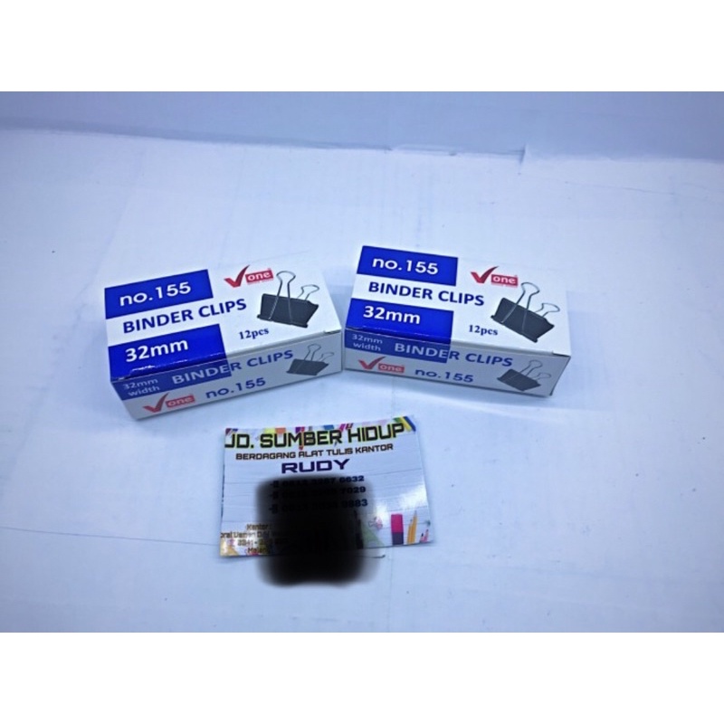 

BINDER CLIPS NO.155 32mm