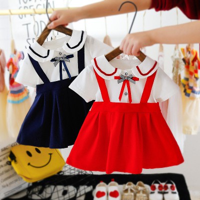 Dress bayi batita 659 baju anak bayi import Gaun Bayi Perempuan Korean Style-1