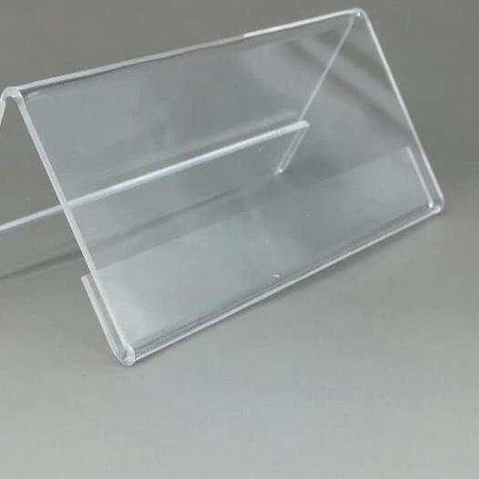 

✬ 10x25 cm Papan Nama Meja/Name plate/ Acrylic Display Name Tag ☉