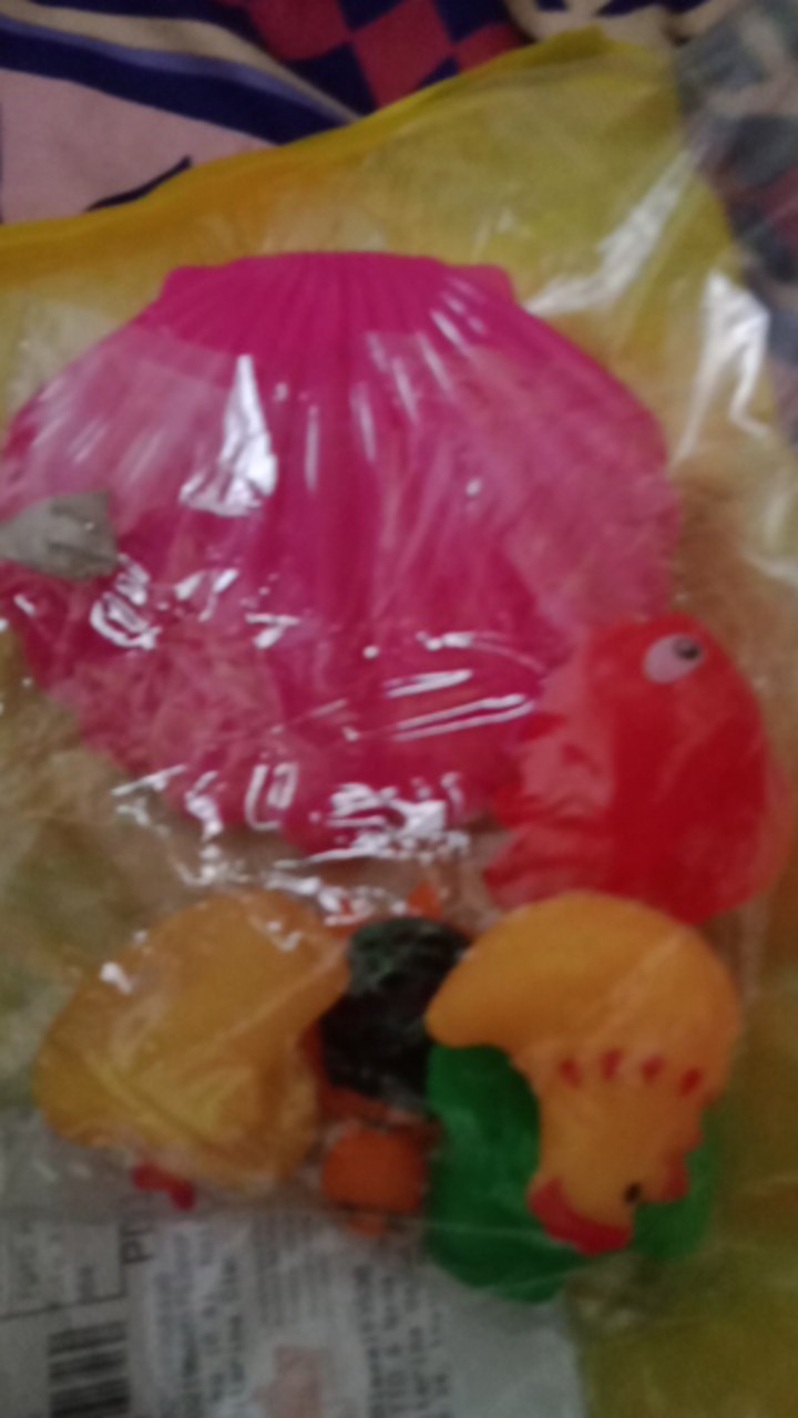 Binatang Campur Vynil 6 Pcs