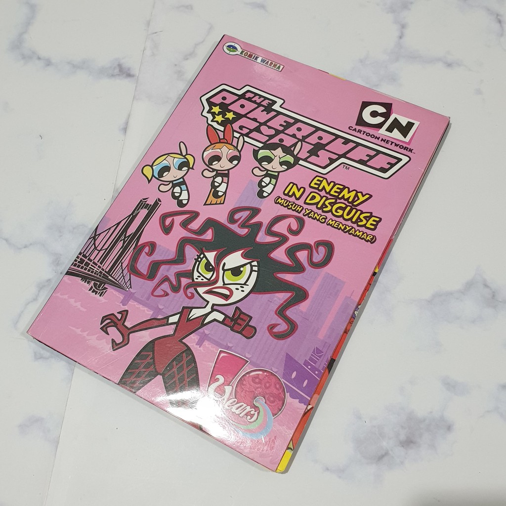 The Powerpuff Girls Set of 3 [BUKU PRELOVED BOOK]