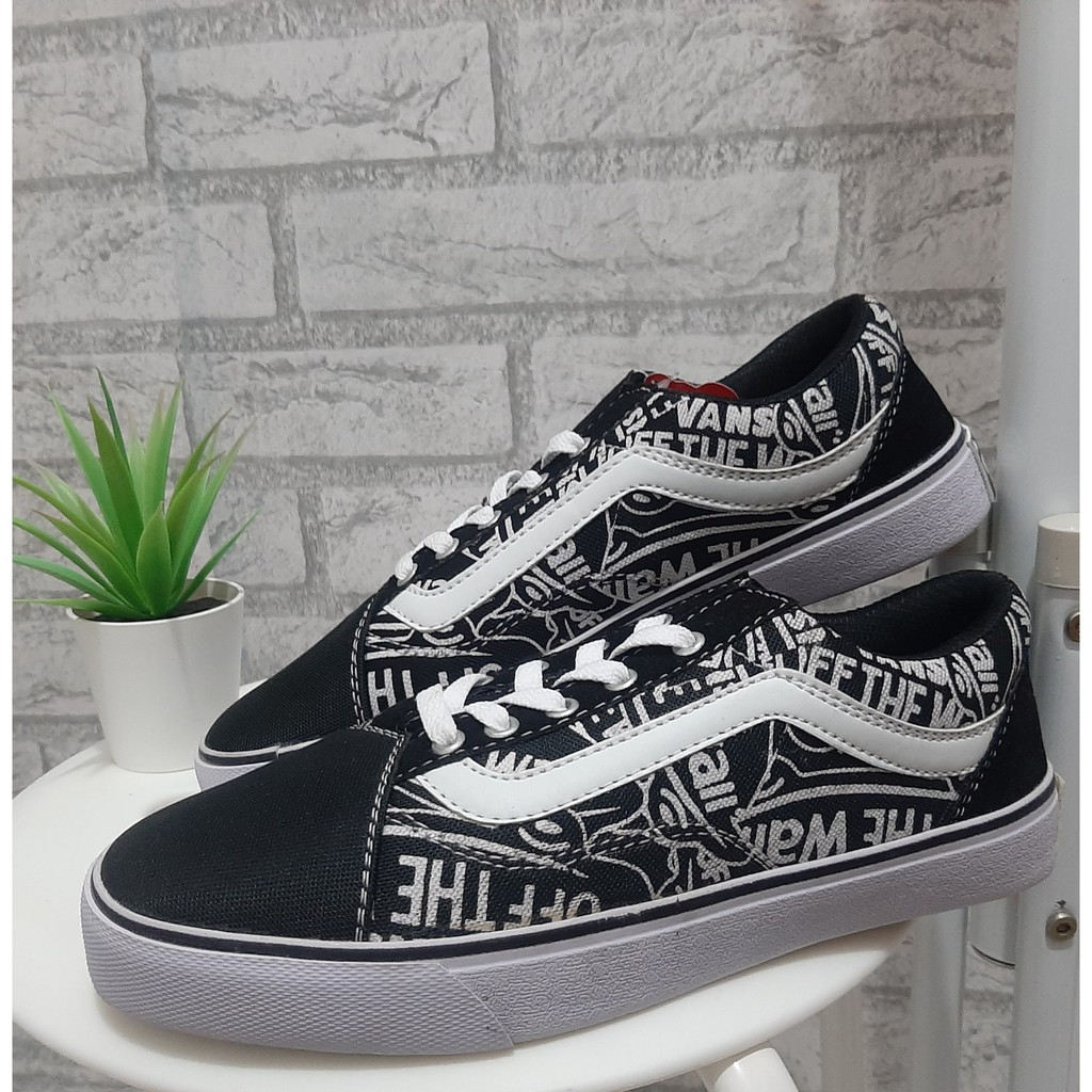 SEPATU VANS121 KORAN OLD SCHOOL PRIA WANITA SEPATU SEKOLAH KERJA KASUAL TERMURAH