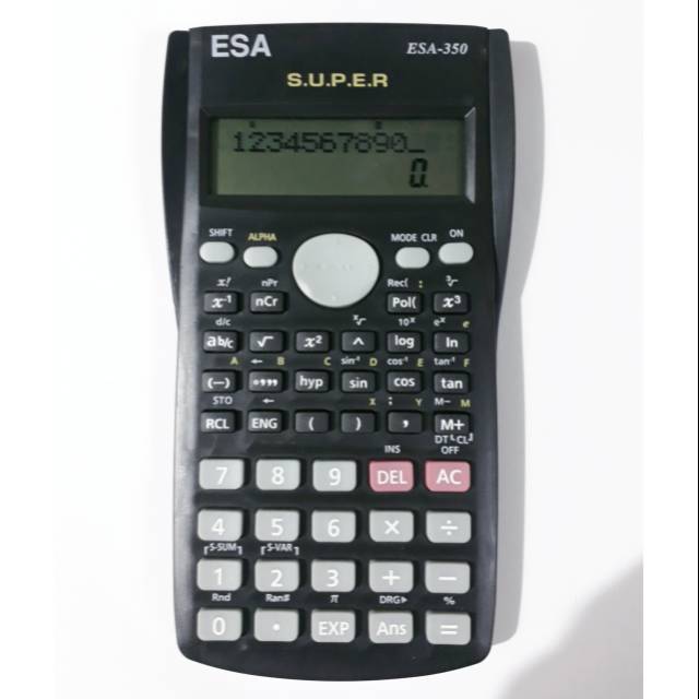 

Kalkulator sceintific esa 350