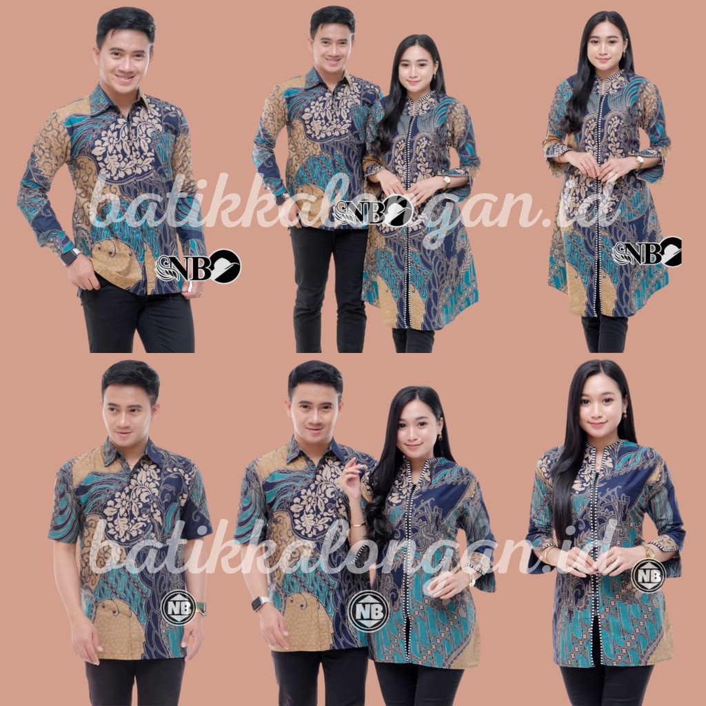 BATIK KALONGAN | SERAGAM BATIK KANTOR MOTIF CAP TOSCA