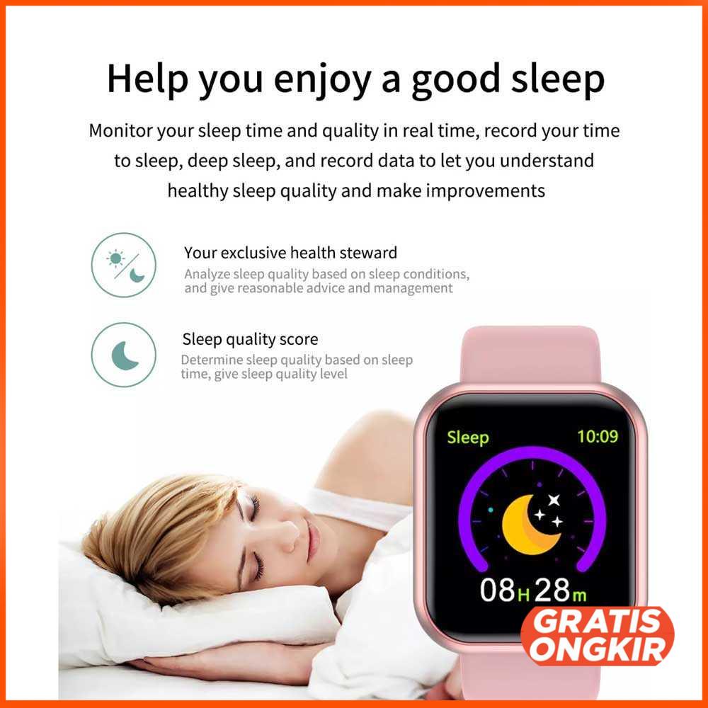 SKMEI Smartwatch Sport Fitness Tracker Heart Rate - Y68S