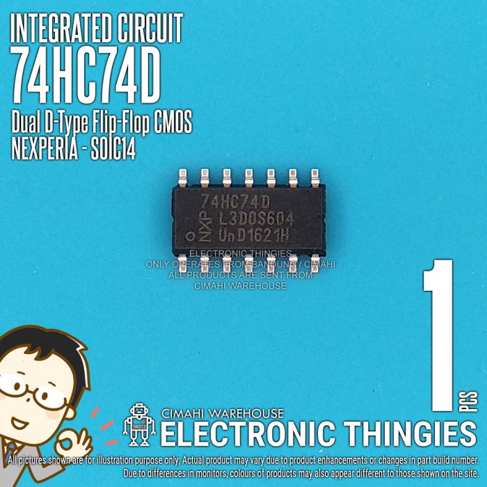 74HC74D SOIC14 NXP 74HC74 HC74