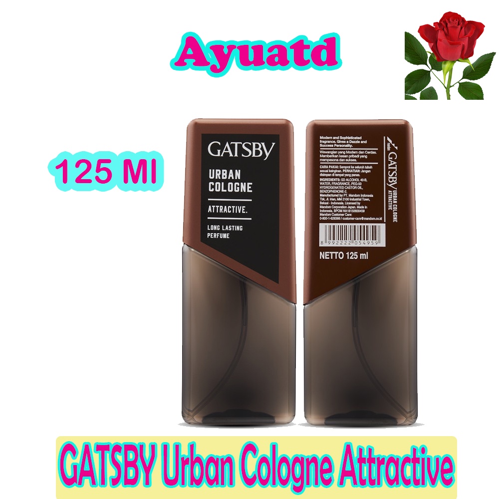 Gatsby Urban Cologne Attractive 125 ml