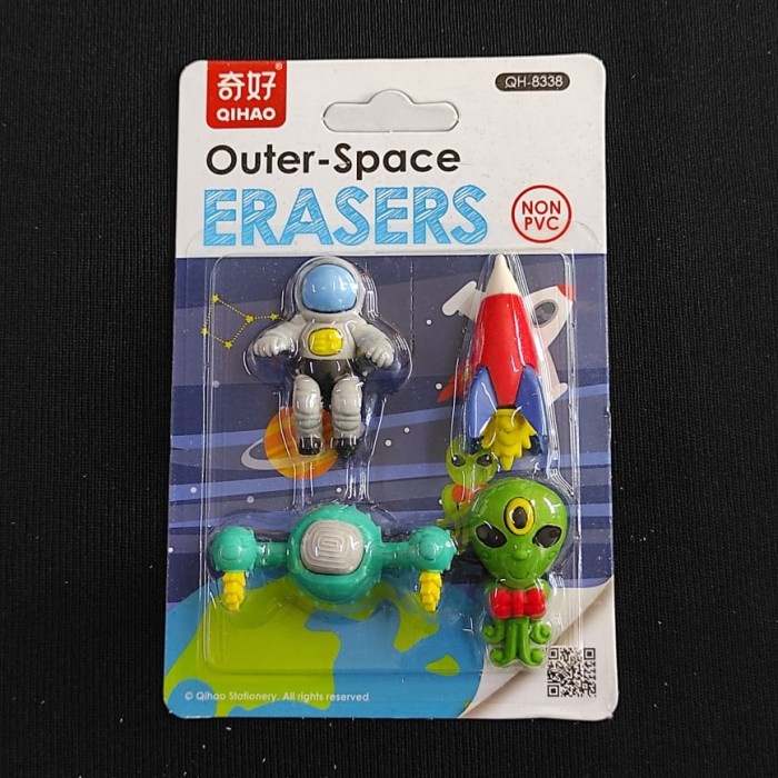 

Mudah Penghapus Astronot Luar Angkasa / Outer Space Eraser Terbatas