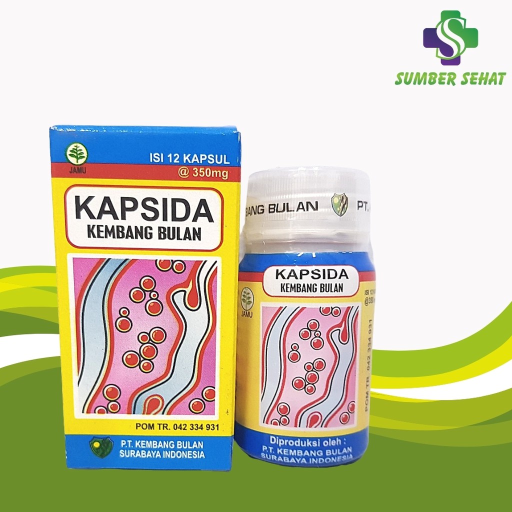 KAPSIDA BERSIH DARAH KEMBANG BULAN KAPSUL