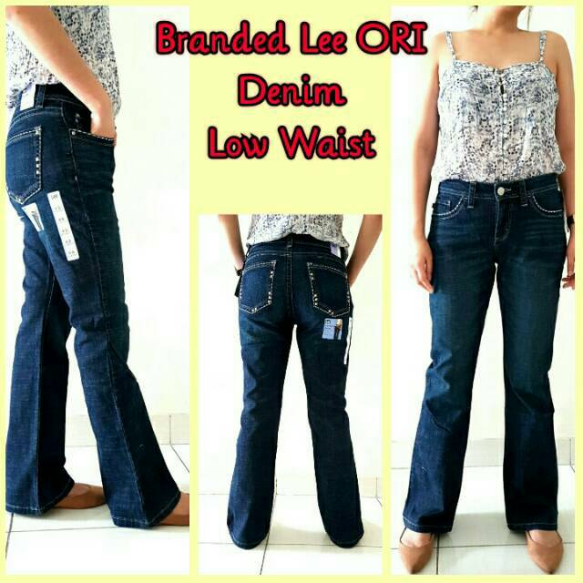 Celana Jeans Stretch Fashion Wanita Import Branded Lee ORIGINAL ASLI ukuran besar Big Size