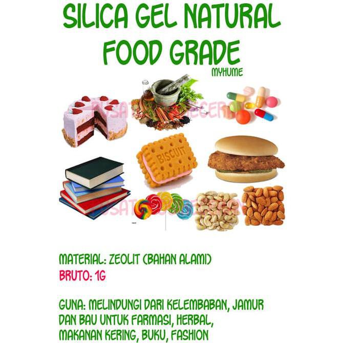 

Jual Silica Gel Natural Food Grade Bahan Alami Non Toxic Eceran 1 Gram Aman Kwalitas Terbaik
