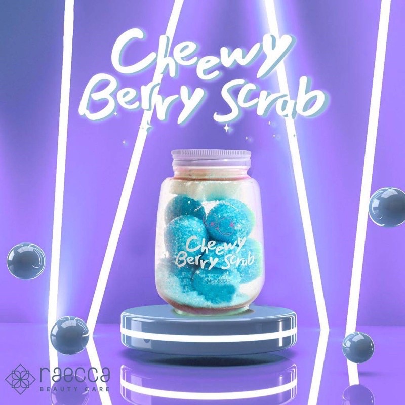 RAECCA Cheewy Scrub PEACHY BERRY ORIGINAL