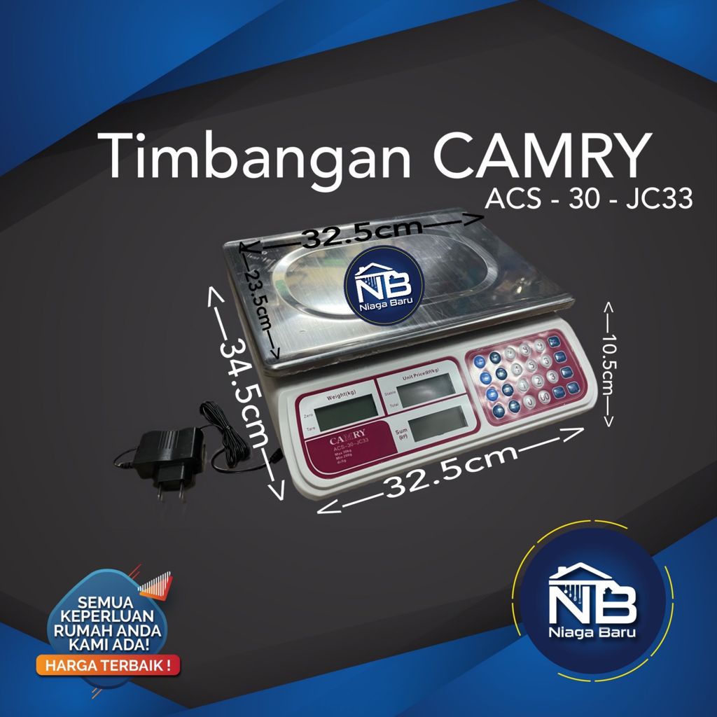 Timbangan Digital Camry 30kg