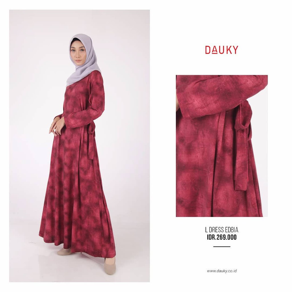 DAUKY GAMIS PROMO - L DRESS EDBIA