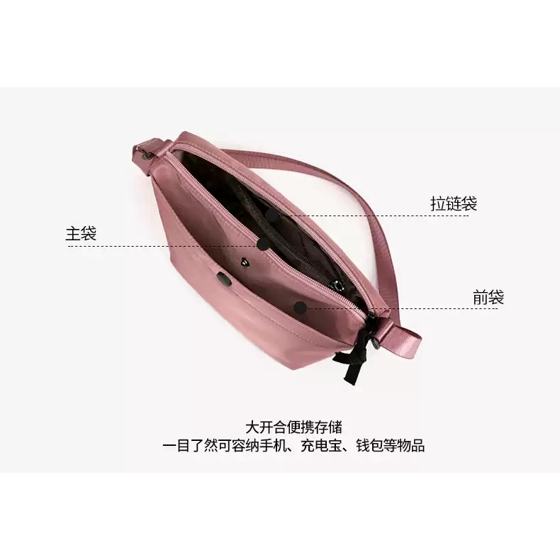 BTSO - (( COD )) Tas Selempang Wanita Kekinian Tas Wanita Import Ori Tas Selempang Import Tas Wanita Import Tas Selempang Wanita Tas Selempang Wanita Perempuan Korea as Anak Perempuan Dewasa Kekinian Tas Bahan Nilon Anti AIr