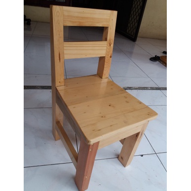 Kursi Kayu - Kursi Anak Tk Sd / Bangku Kayu Tk Sd / Tempat Duduk Anak/Kursi Sekolah