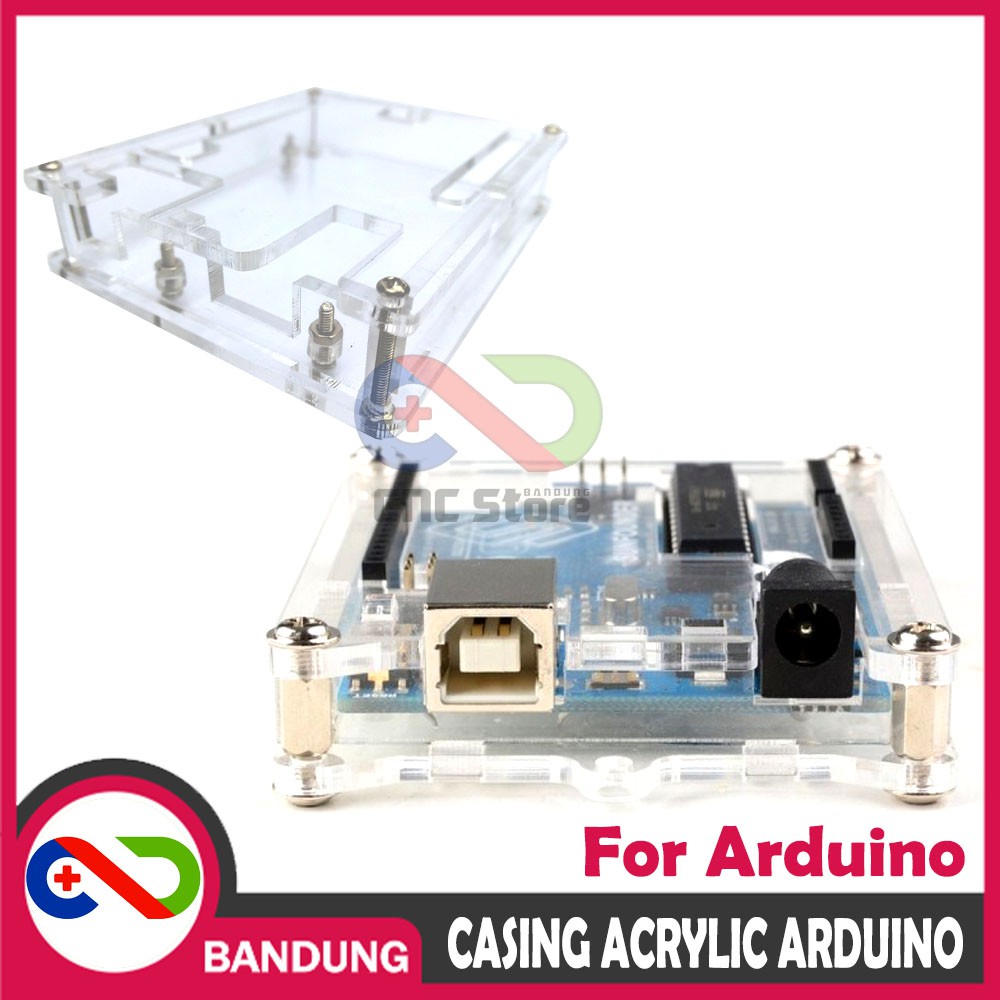 CASING PLASTIC ARDUINO UNO R3 V3 BOX KOTAK CASE ARDUINO