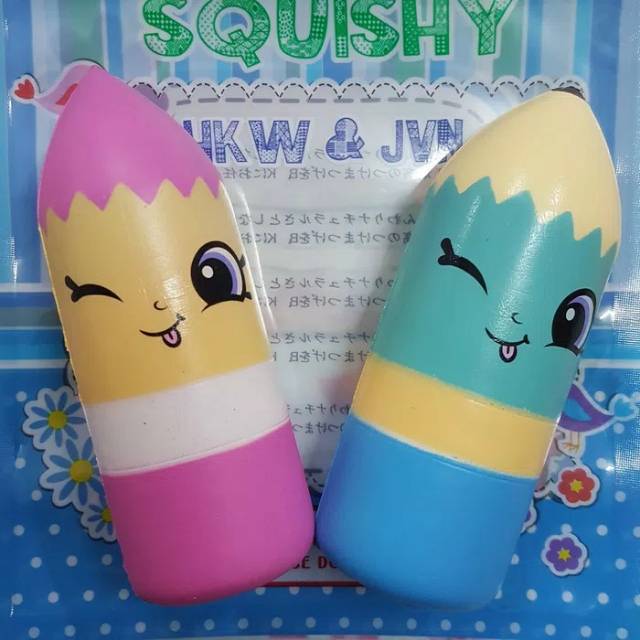 Squishy Murah Pencil and Crayon by HKW & JVN