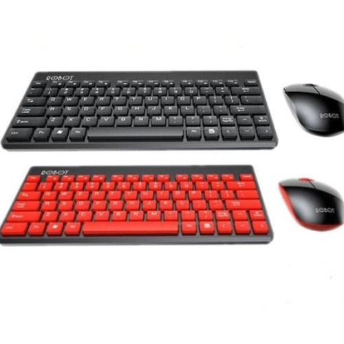 GARANSI 1 TAHUN  ROBOT KM3000 COMBO WIRELESS OPTICAL KEYBOARD AND MOUSE