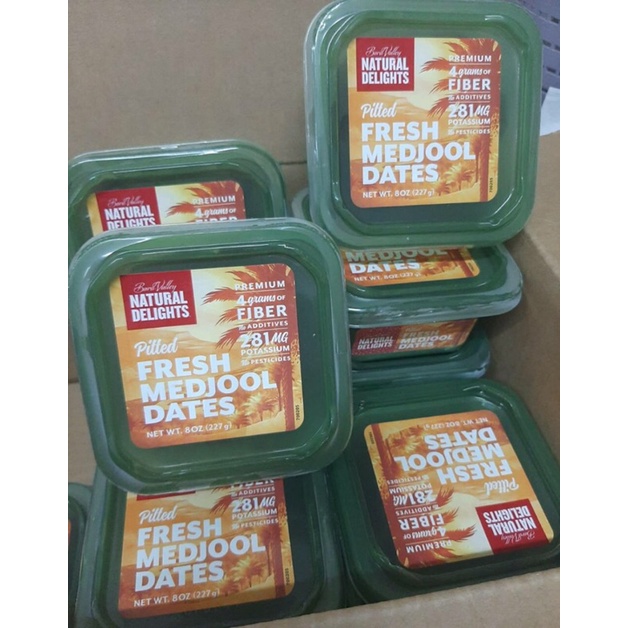 

Kurma Medjool Bard Valley USA 1 Dus (Isi :18 Pack) Fresh Import