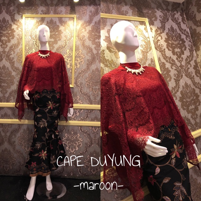 CAPE DUYUNG / KEBAYA MODERN / KEBAYA TUNANGAN / KEBAYA WISUDA