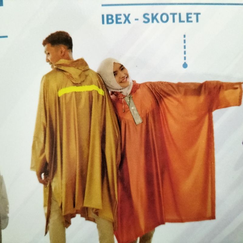 Jas Hujan Ibex XL Skotlet (ponco)