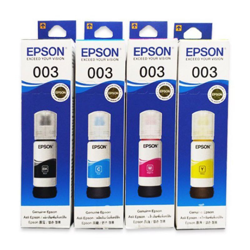 Tinta Epson 003 Original L1110 L1210 L1250 L3110 L 3150 L3210 L3250 L5190 L5290