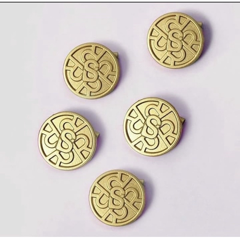 Pin Bros Buttonscarves x Ria Miranda