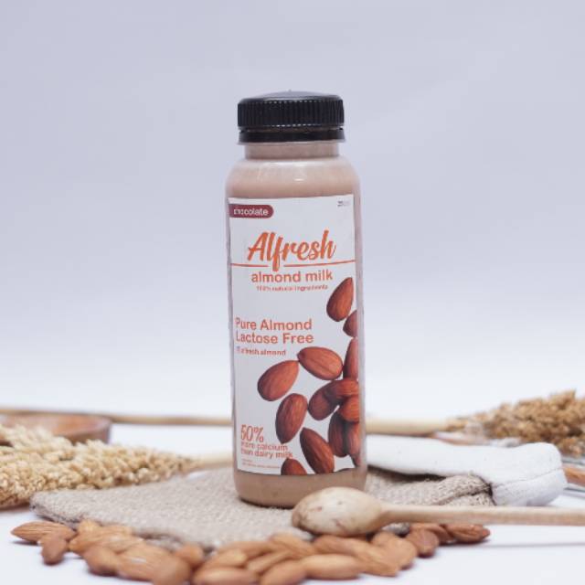 Susu Almond Choco - Avocado - Matcha - asi booster - Alami - organik - Almond Milk - creamy