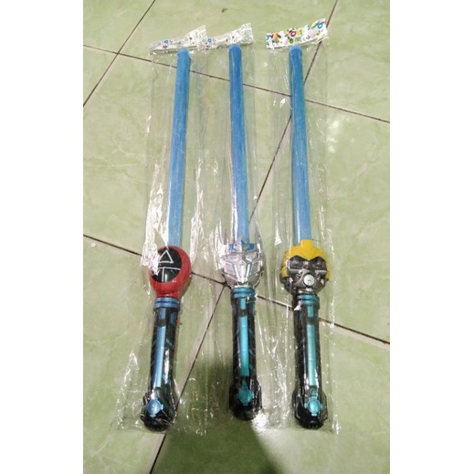 mainan anak pedang tongkat lampu dan suara