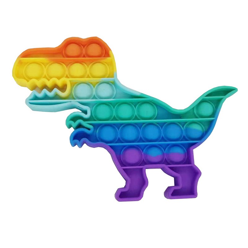 【Ready Stock】Color Push Bubble Gadgets Sensory Toys New Rainbow Titok popit mainan AMONG US Pop It Especially To Relieve Pressure Silicone Pressure Relief Toys Squeezes Feeling-5