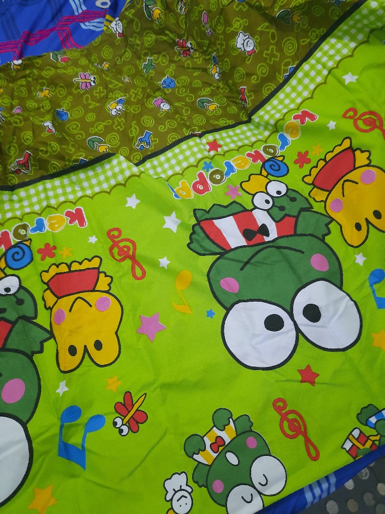 Seprei Sprei Murah Karakter Keropi Melody Homemade Berkualitas