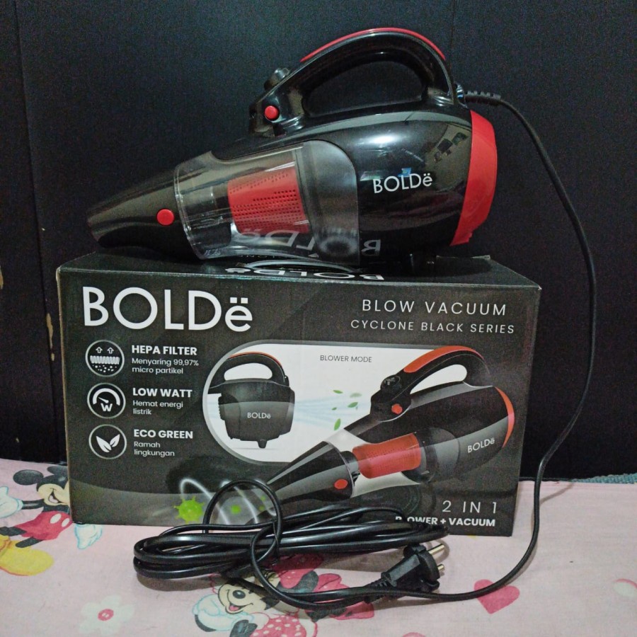 BOLDe Super Hoover Cyclone Black Series Blower &amp; Vacuum Cleaner Ori