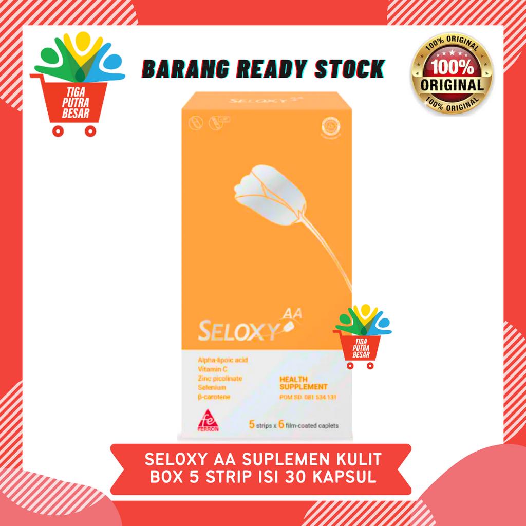 SELOXY AA SUPLEMEN KESEHATAN BOX 5 STRIP 30 KAPLET